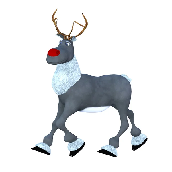 3D illustration of reindeer　 — Stock Photo, Image